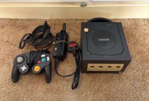 Nintendo gamecube black pal - black,