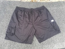 BNWOT mens  TICTOK Black cargo shorts size 5XL 
