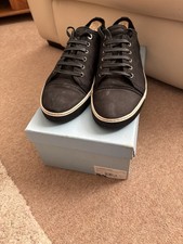 Men’s Black Lanvin Classic DBB1 Trainers Size 9 UK