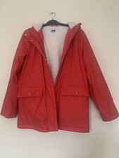 Girls Red Elle Coat