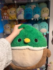 Squishmallows Factory Defect Fuzzamallow 16” Avery the Mallard Duck HTF Rare