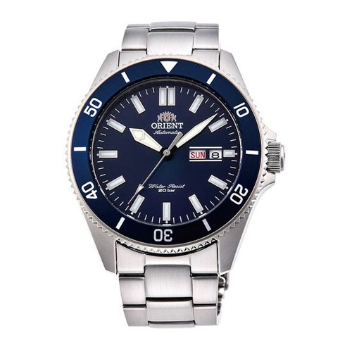 Orient kamasu blue dial - orient, diver