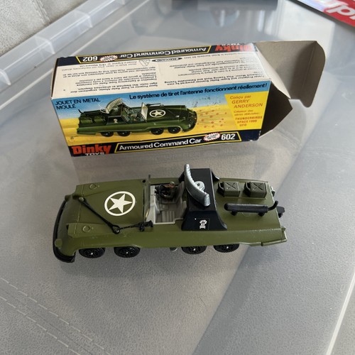 Dinky 602 armoured command - dinky,