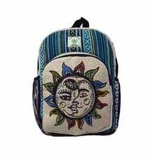 Sun & Moon Print Cotton & Hemp