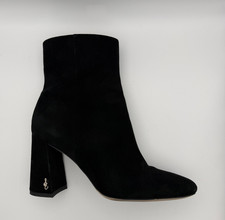 Sam Edelman Codie Black Suede Block Heeled Ankle Boots – US6.5 / EU36.5 Booties