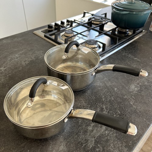 Saucepans with lids from - with,
