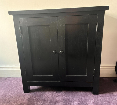 Solid oak wood cabinet - wood, from