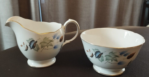 Colclough blue linden milk - 'blue, linden'