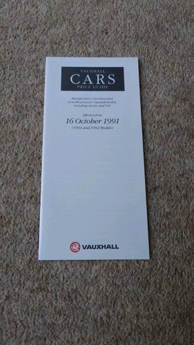 Vauxhall market price list - market,