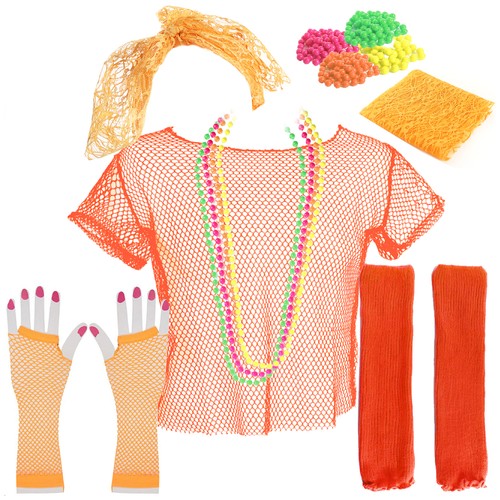 1980 fancy dress orange - fancy,