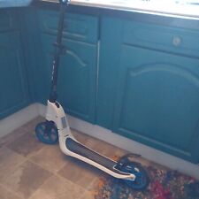 Aero 6 black, blue and white folding scooter