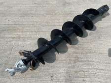 Auger Torque 225mm Auger 9" Tungsten Teeth Post Hole Borer 9 Inch 50mm Round Top