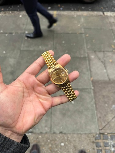 1994 rolex day date yellow