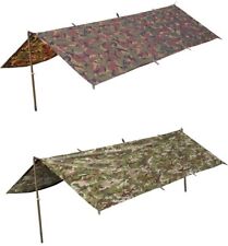 MILITARY TENT RAIN WATERPROOF BASHA CAMPING BRITISH ARMY COMBAT SHELTER BTP DPM