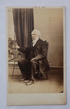 CDV OF SEATED ELDERLY MAN, BY