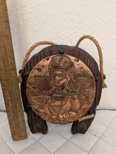 Art Nouveau Copper Wall