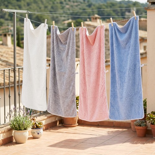 Pack coral fleece bath - fleece,