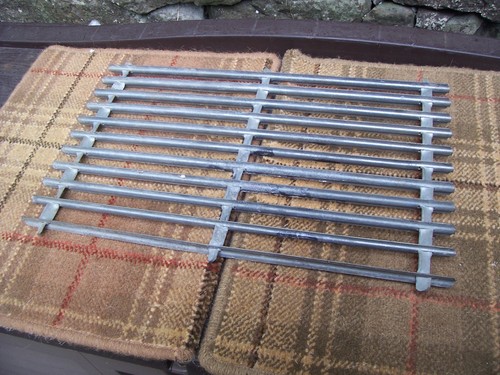 Vintage galvanized garden door - galvanized,