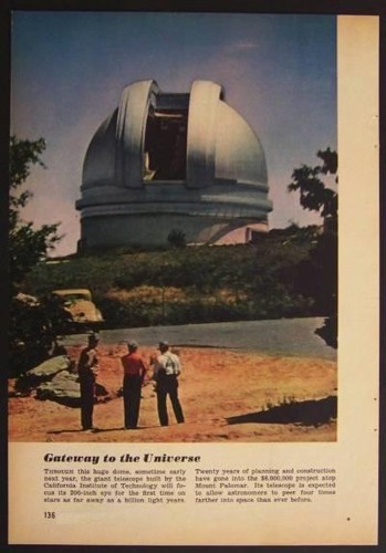 Palomar telescope observatory - telescope,