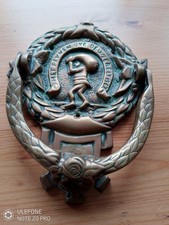 Met Peynen dve Deweerelt 1567 Dutch Brass Door Knocker