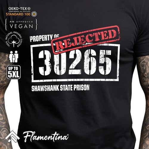 Reds mens tshirt shawshank - reds,