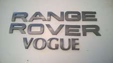 Genuine RANGE ROVER VOGUE 2004 Rear Letters - Grey
