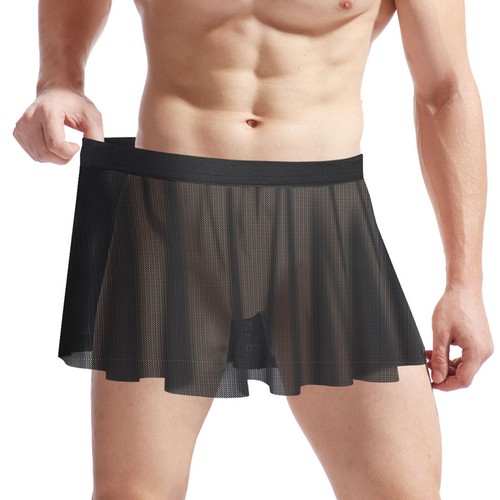 Mens pleated mini skirt - pleated,
