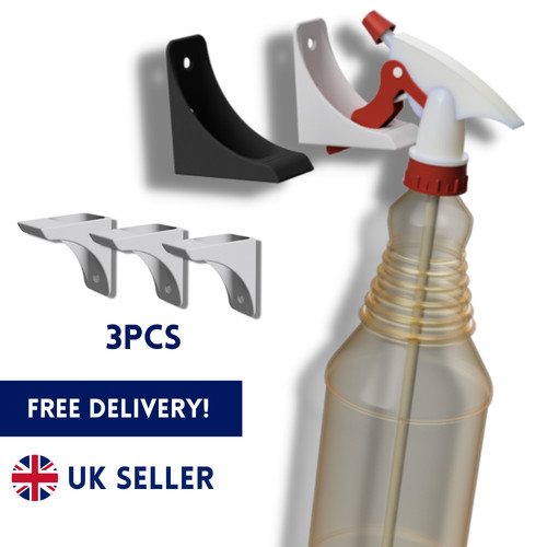 Spray bottle storage hook - spray,