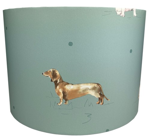 Dog lampshade animal print - dog,