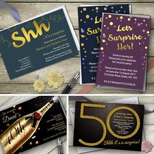 Surprise Party Invitations