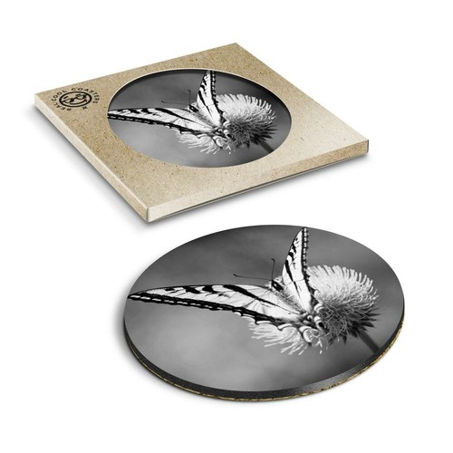 Boxed round coasters bw - 1,