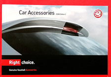 2008 VAUXHALL CAR ACCESSORIES Sales Brochure - VXR & Irmscher Styling, Alloys