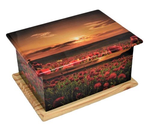 Mdf wood casket ashes urn - mdf,