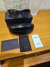 PRADA Sunglasses With Box Case Cleaning Cloth And Information Card Designer 