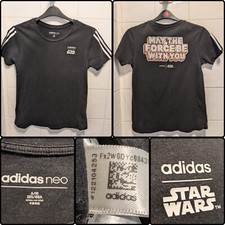 Adidas Neo Label Star Wars May The Force Be With You T-Shirt A/M 165/88A W36"