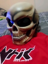 TOP SKULL MOTORCYCLE HELMET CLASSIC STYLE (DOT & ECE CERTIFIED)