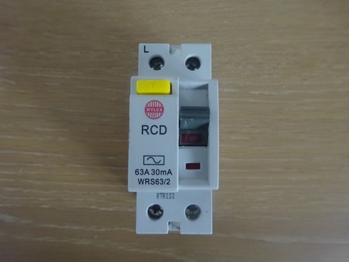 Wylex 63a rcd - rcd, 30ma