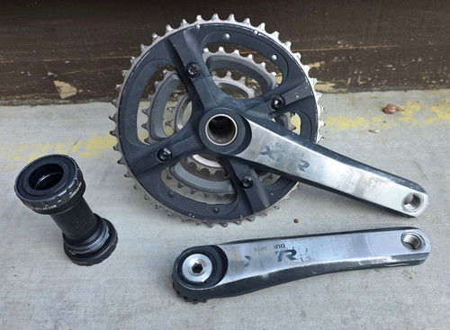 Shimano xtr 970 crankset bb - &,