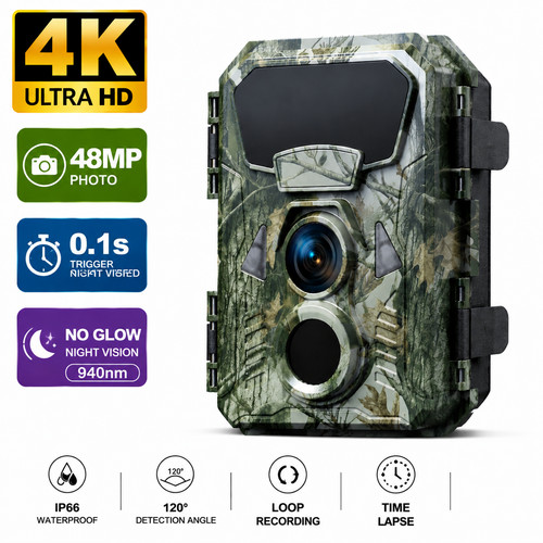 48mp mini hunting trail camera - mini,