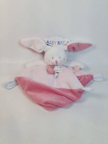 Baby nat pink - pink, rabbit