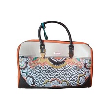 River Island multi coloured pattern large weekend travel gym holdall bag