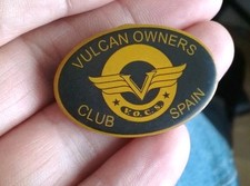 Kawasaki Vulcan Owners Club Spain Scarce Pin Badge