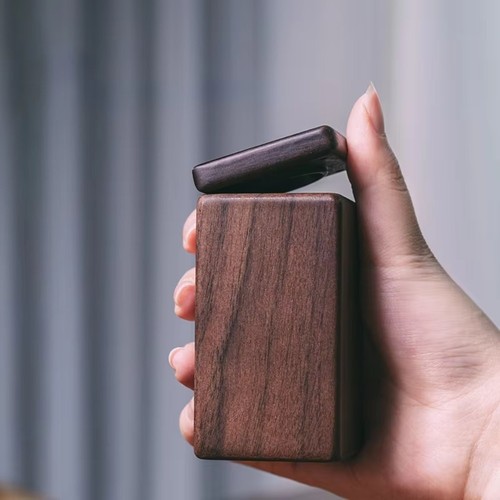 Black walnut wood - black, toothpick