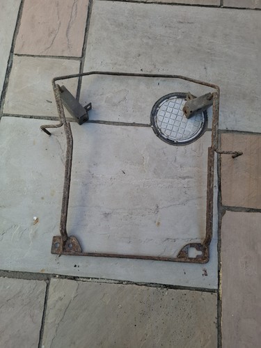 Spare wheel carrier cage - carrier,
