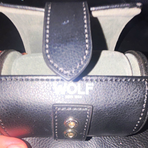 Wolf faux leather - faux, travel