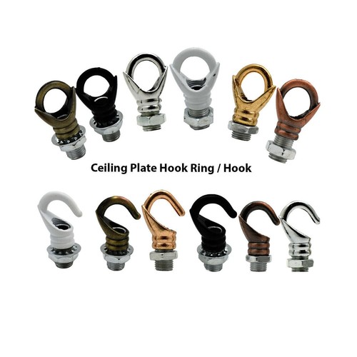 Ceiling rose hook ring - /,