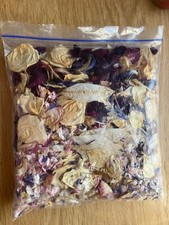 Biodegradable Confetti Wedding Natural Dried Rose Petals Eco 1L