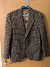 Mens Vintage John G Hardy Wool Tweed Jacket Size 42