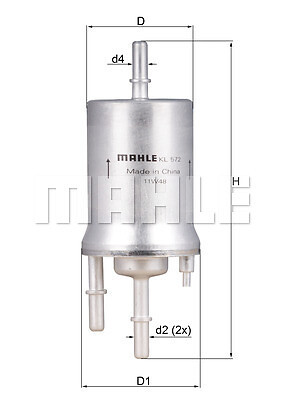 New fuel filter - new,