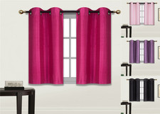 2 SMALL SHORT SILKY PANELS